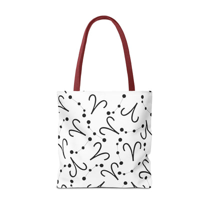 Tote Bag Aries Zodiac sign AOP