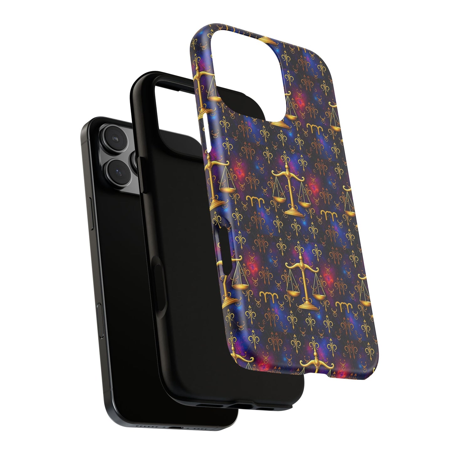 Tough Cases, Libra, Zodiac v2, Metal Pattern
