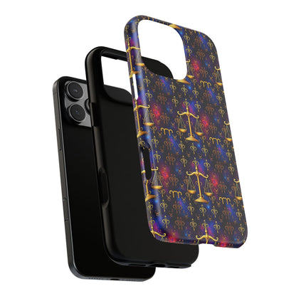 Tough Cases, Libra, Zodiac v2, Metal Pattern
