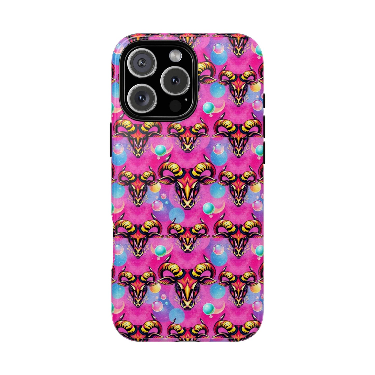 Tough Cases, Taurus, Zodiac, Bubble Pattern