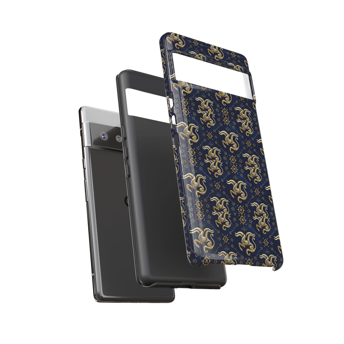 Tough Cases, Aquarius, Zodiac v2, Metal Pattern