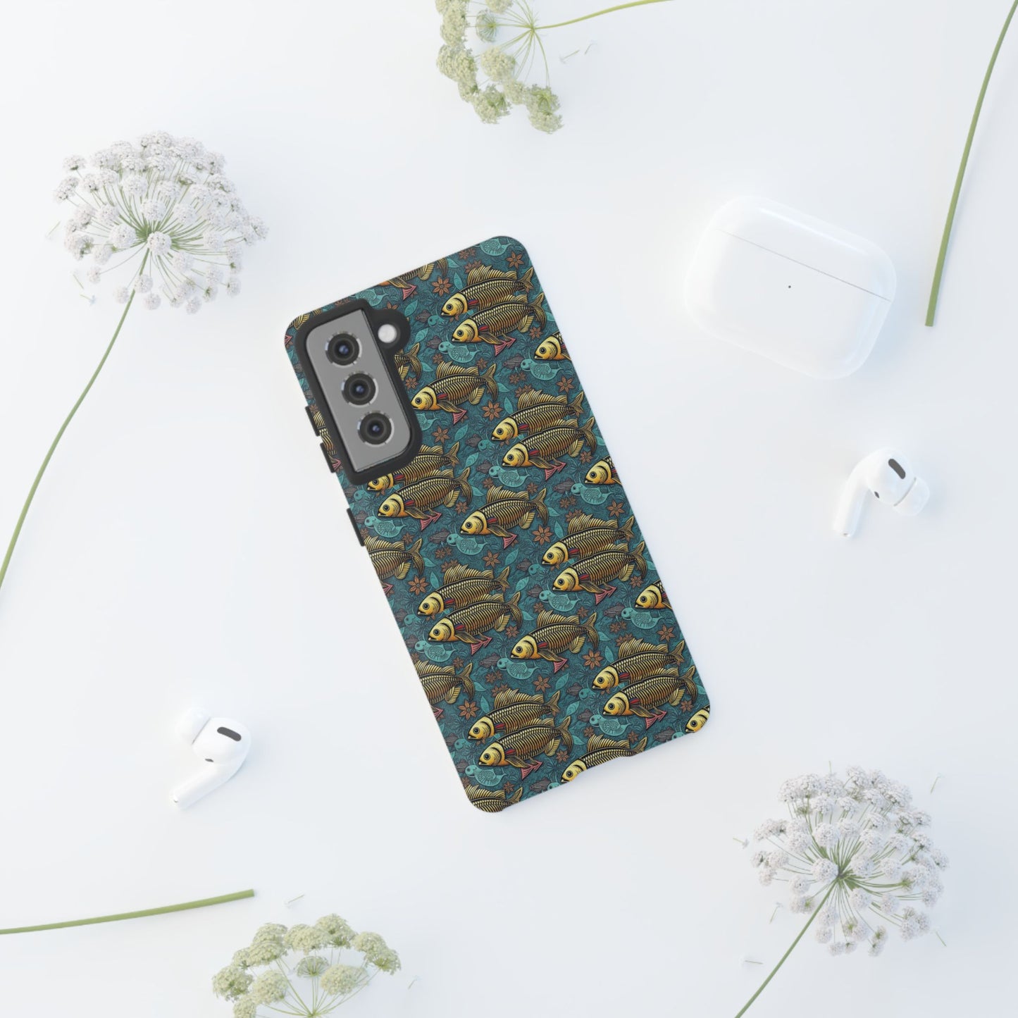 Tough Cases, Pisces, Zodiac v1, Metal Pattern