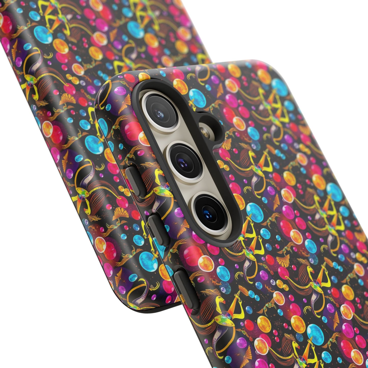 Tough Cases, Sagittarius, Zodiac v1, Bubble Pattern