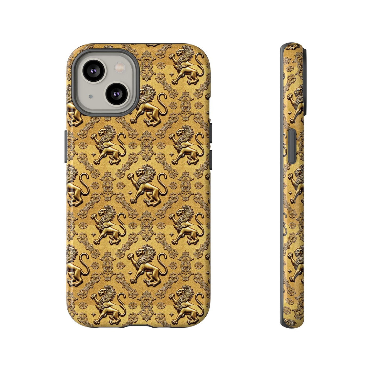 Tough Cases, Leo, Zodiac, Metal Pattern