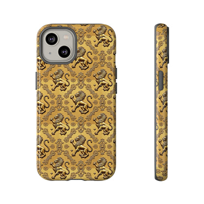 Tough Cases, Leo, Zodiac, Metal Pattern