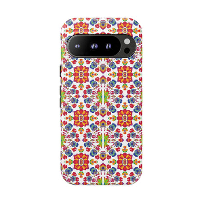 Tough Cases, Libra, Zodiac v1, Flower Pattern