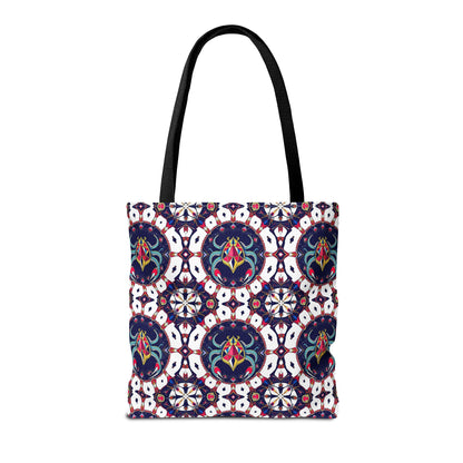 Tote Bag (AOP), Scorpio, Zodiac v1, Jewel Pattern