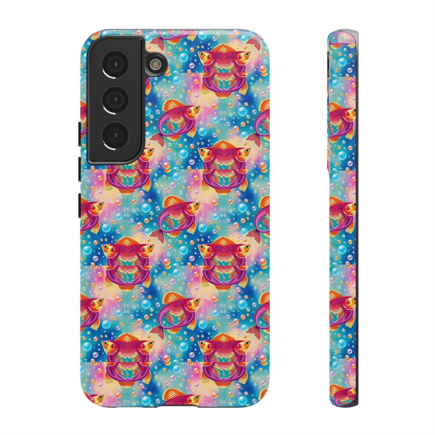 Tough Cases, Pisces, Zodiac v1, Bubble Pattern
