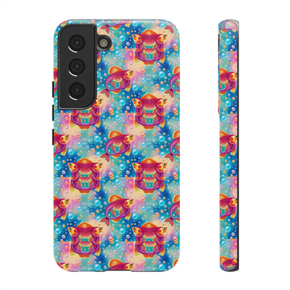 Tough Cases, Pisces, Zodiac v1, Bubble Pattern