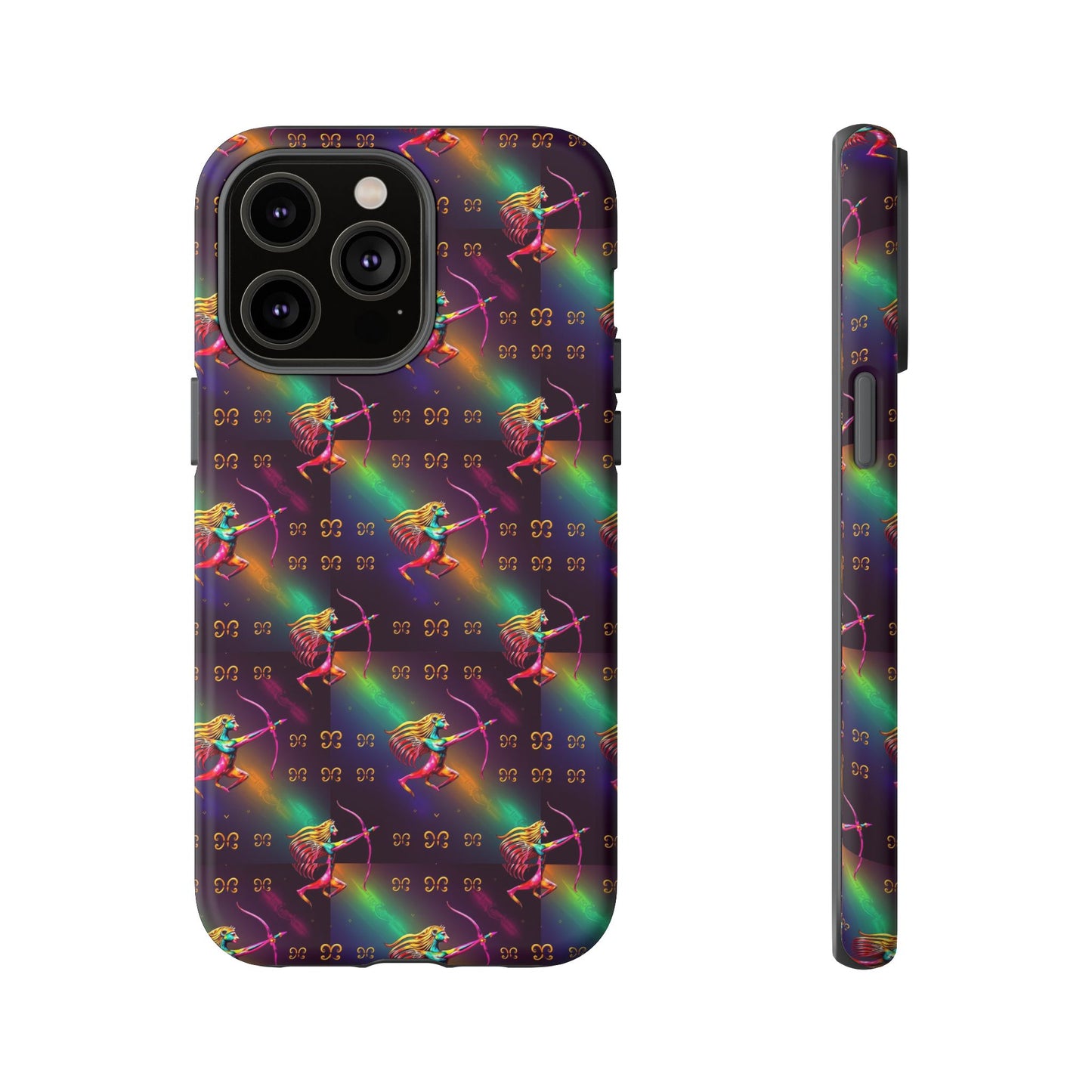 Tough Cases, Sagittarius, Zodiac v1, Metal Pattern