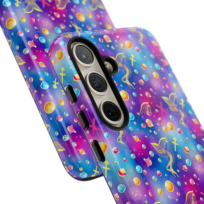 Tough Cases, Sagittarius, Zodiac v3, Bubble Pattern