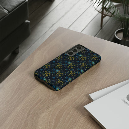 Tough Cases, Aquarius, Zodiac v2, Bubble Pattern
