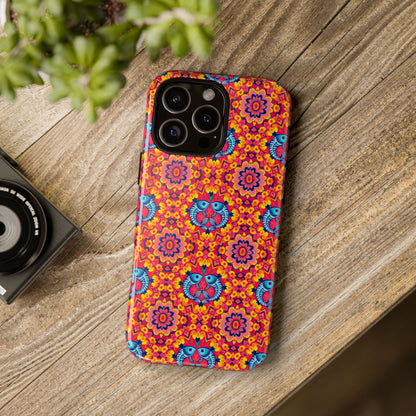 Tough Cases, Pisces, Zodiac v1, Flower Pattern