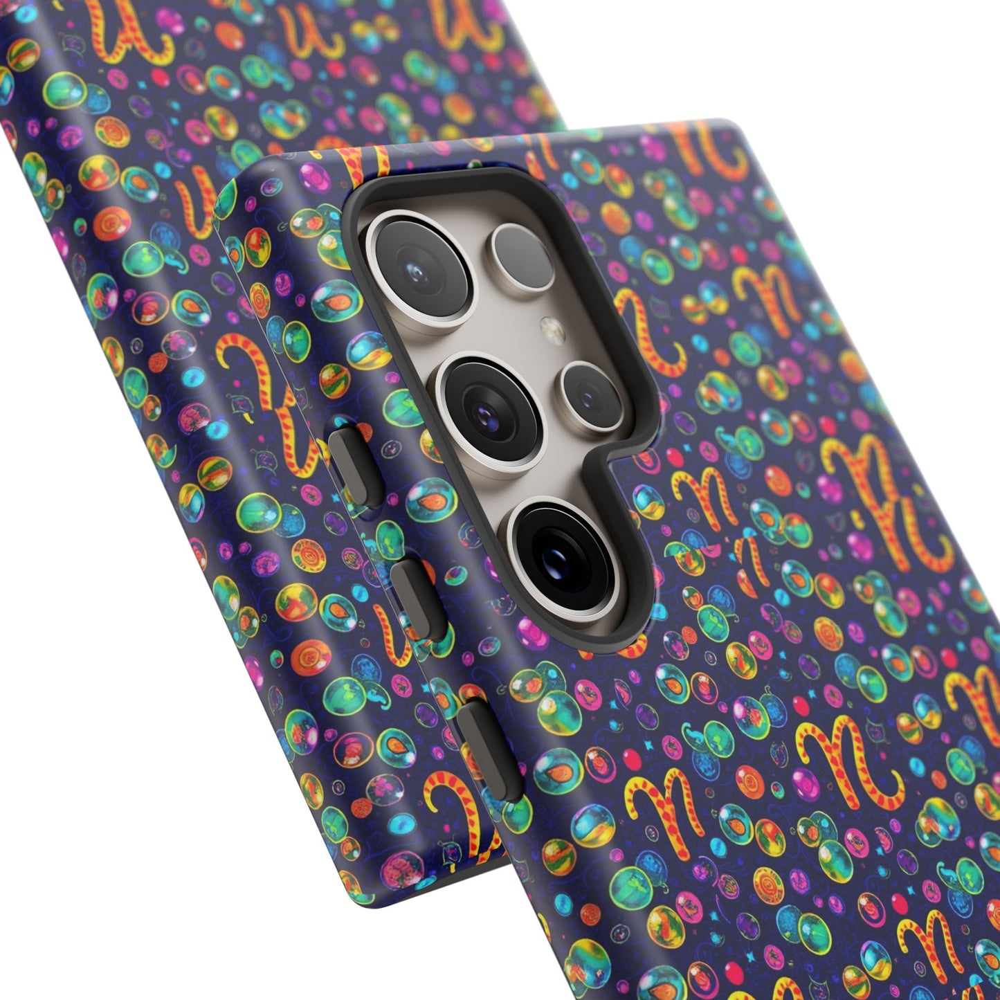 Tough Cases, Aquarius, Zodiac, Bubble Pattern