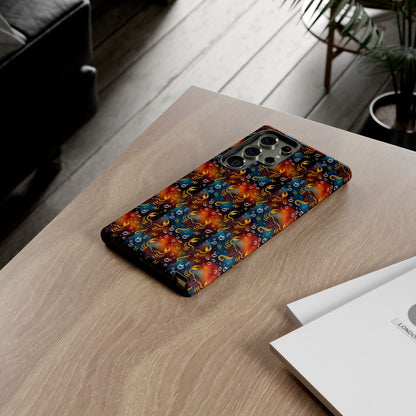 Tough Cases, Scorpio, Zodiac v2, Bubble Pattern
