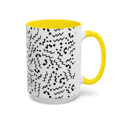 Accent Coffee Mug with the Aquarius sign (11, 15oz)
