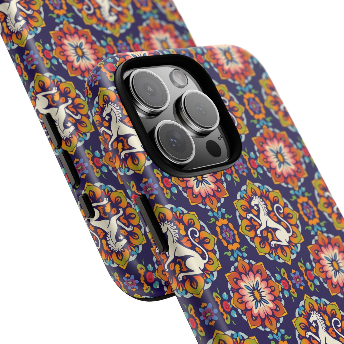 Tough Cases, Virgo, Zodiac v3, Flower Pattern