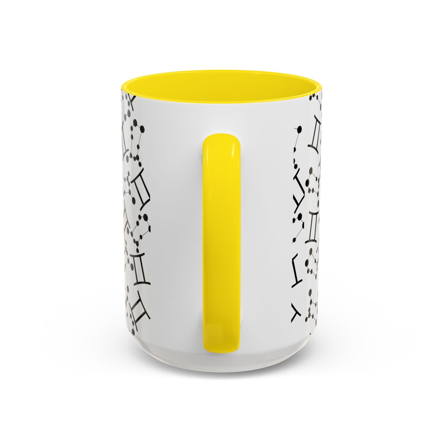 Accent Coffee Mug with the Gemini sign (11, 15oz)