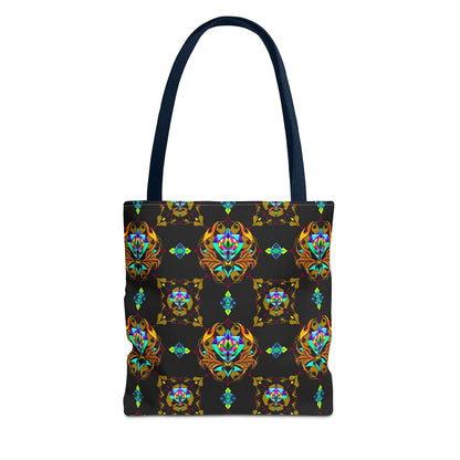 Tote Bag (AOP), Scorpio, Zodiac, Jewel Pattern