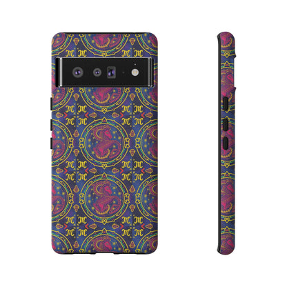 Tough Cases, Capricorn, Zodiac, Metal Pattern