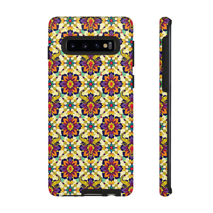 Tough Cases, Taurus, Zodiac v1, Flower Pattern