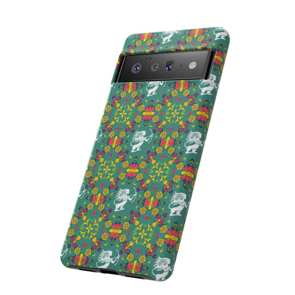 Tough Cases, Sagittarius, Zodiac, Flower Pattern