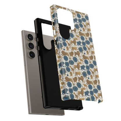 Tough Cases, Leo, Zodiac v2, Metal Pattern