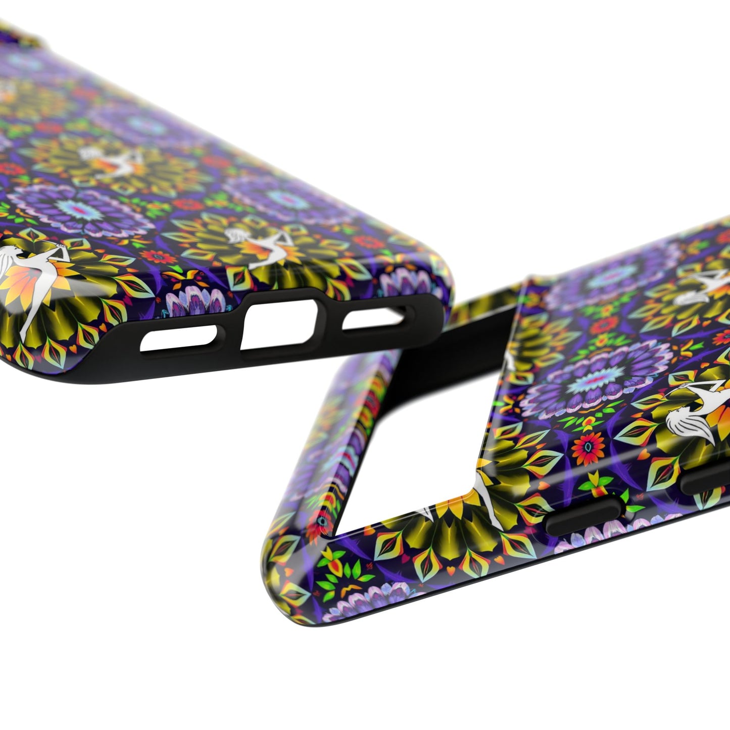 Tough Cases, Sagittarius, Zodiac v1, Flower Pattern