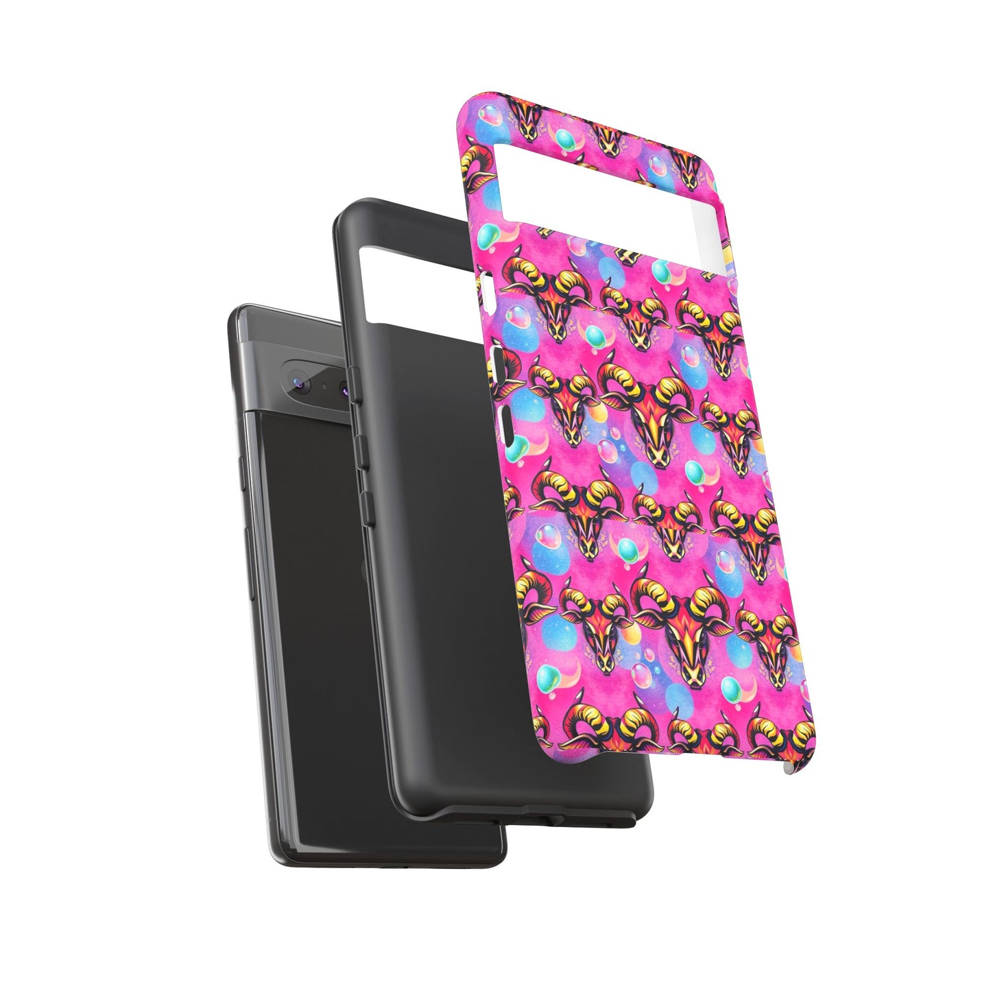 Tough Cases, Taurus, Zodiac, Bubble Pattern
