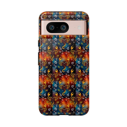 Tough Cases, Scorpio, Zodiac v2, Bubble Pattern