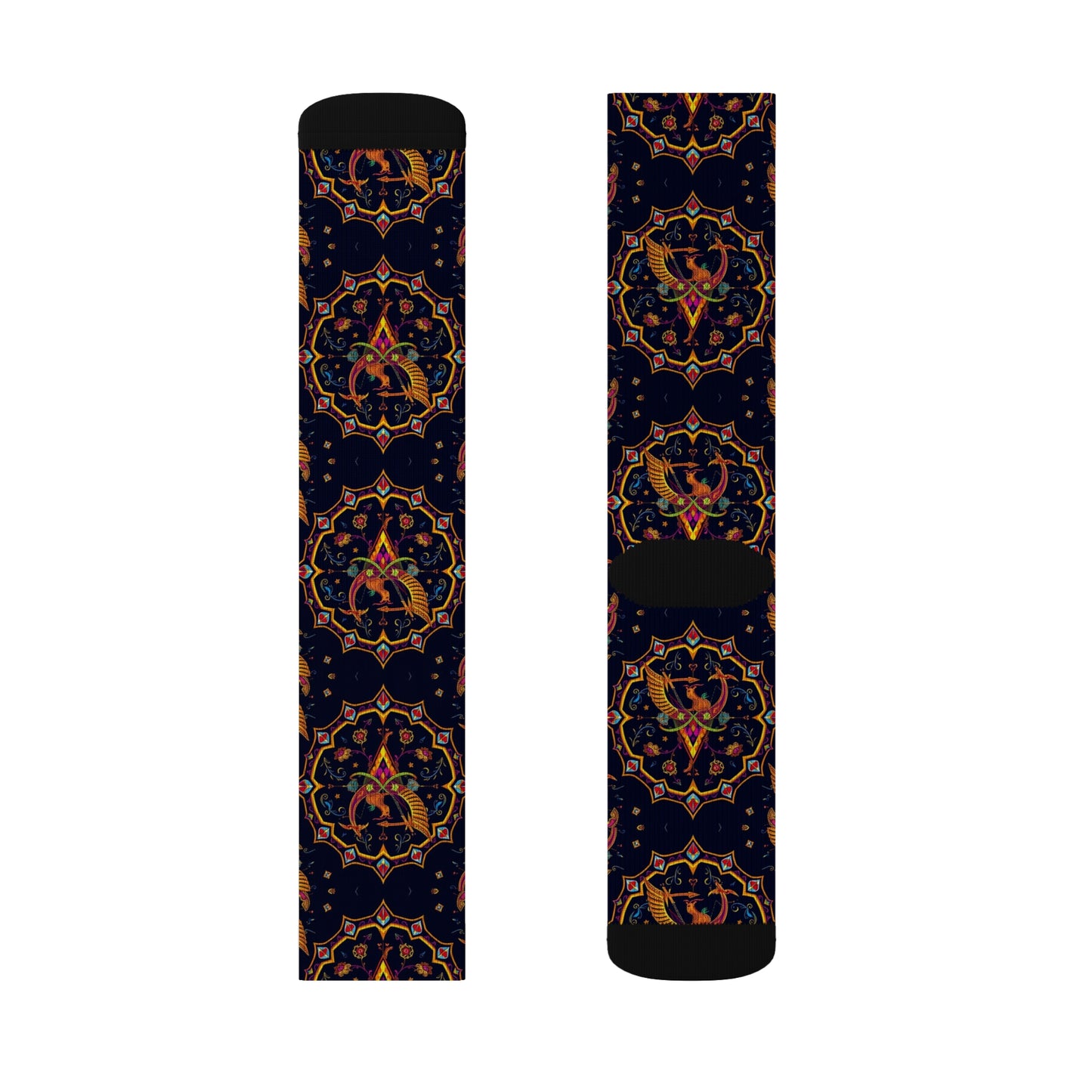 Sublimation Socks, Sagittarius, Zodiac v2, Jewel Pattern