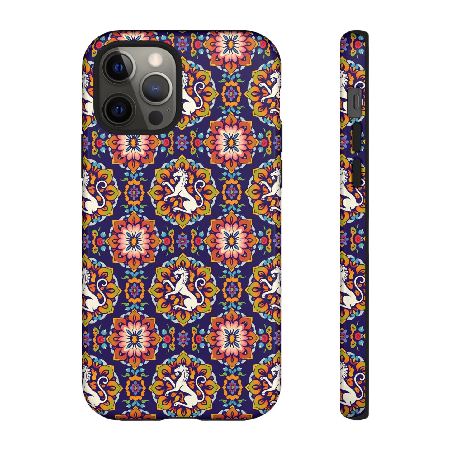 Tough Cases, Virgo, Zodiac v3, Flower Pattern