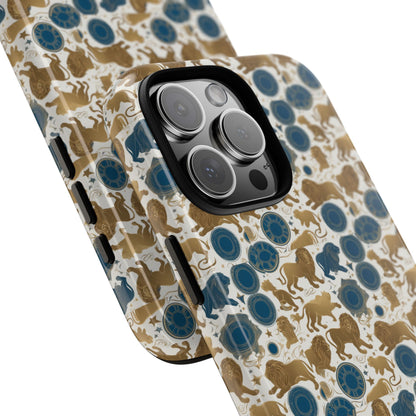 Tough Cases, Leo, Zodiac v2, Metal Pattern