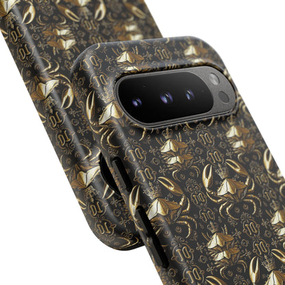 Tough Cases, Cancer, Zodiac, Metal Pattern