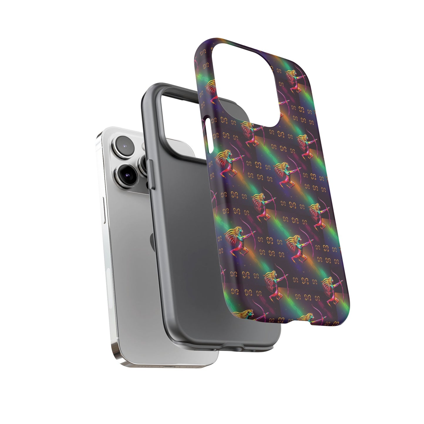 Tough Cases, Sagittarius, Zodiac v1, Metal Pattern