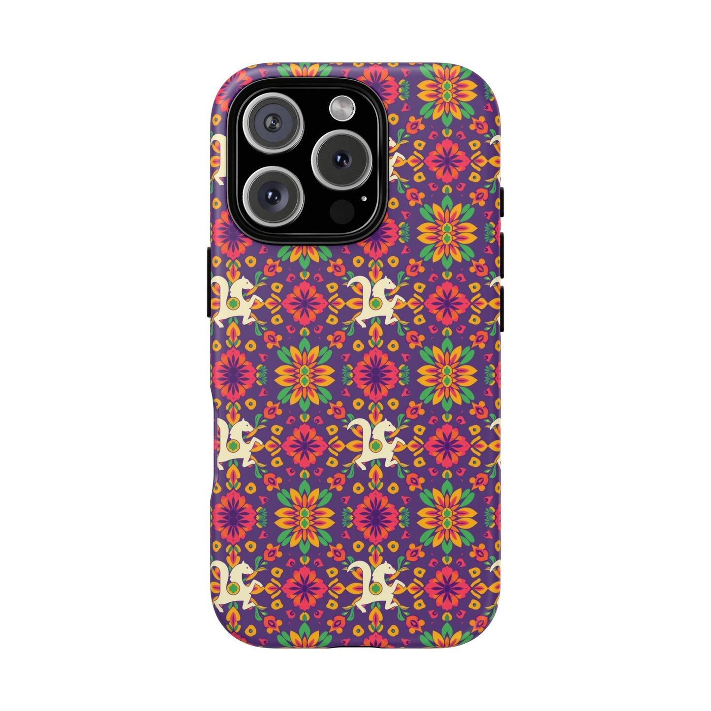 Tough Cases, Aquarius, Zodiac v1, Flower Pattern