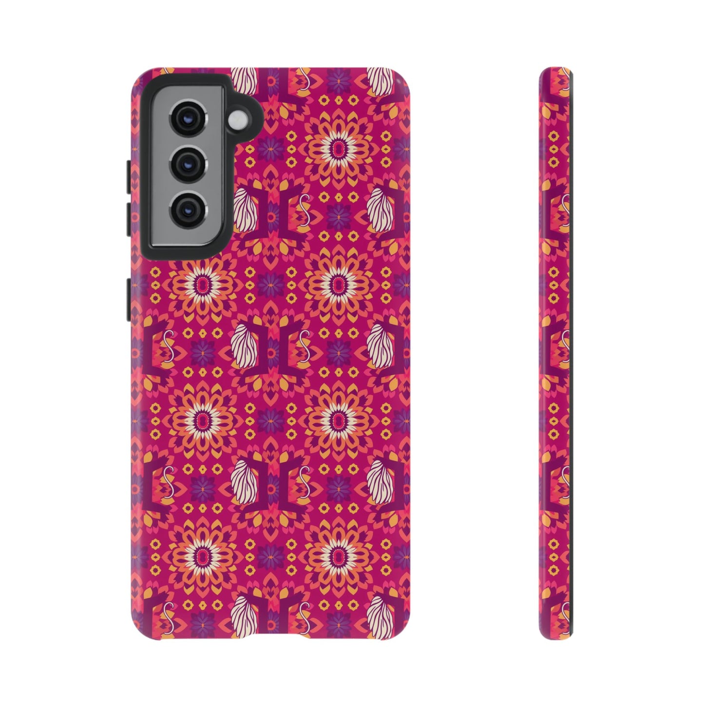 Tough Cases, Gemini, Zodiac v1, Flower Pattern