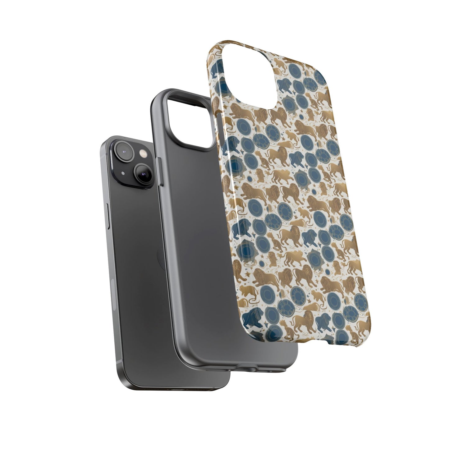 Tough Cases, Leo, Zodiac v2, Metal Pattern