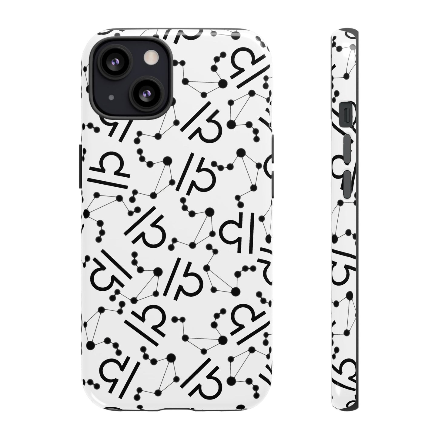 Tough Cases with the Libra Zodiac sign for iPhone, Samsung Galaxy, and Google Pixel devices