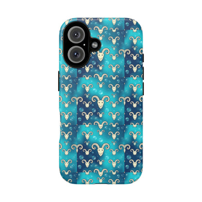 Tough Cases, Aries, Zodiac v1, Bubble Pattern