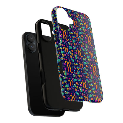 Tough Cases, Aquarius, Zodiac, Bubble Pattern