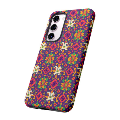 Tough Cases, Aquarius, Zodiac v1, Flower Pattern