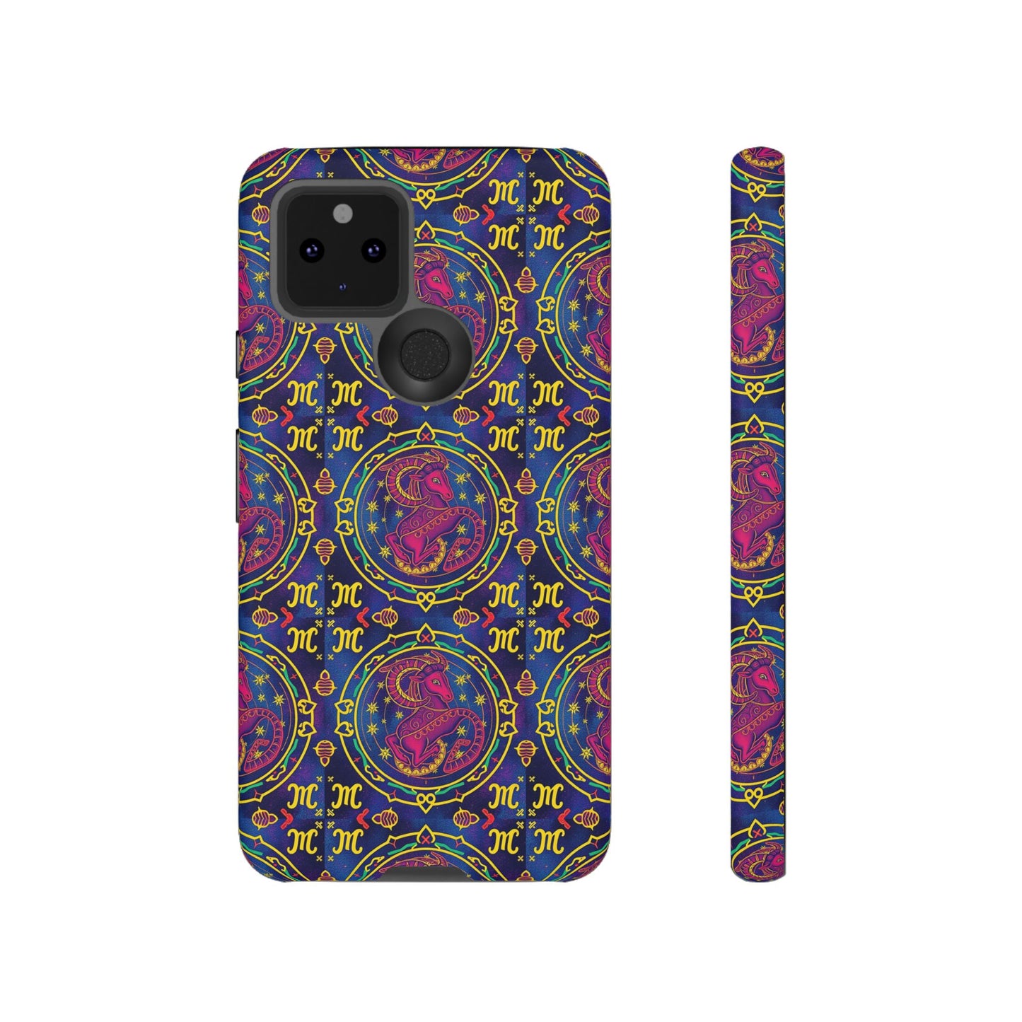 Tough Cases, Capricorn, Zodiac, Metal Pattern