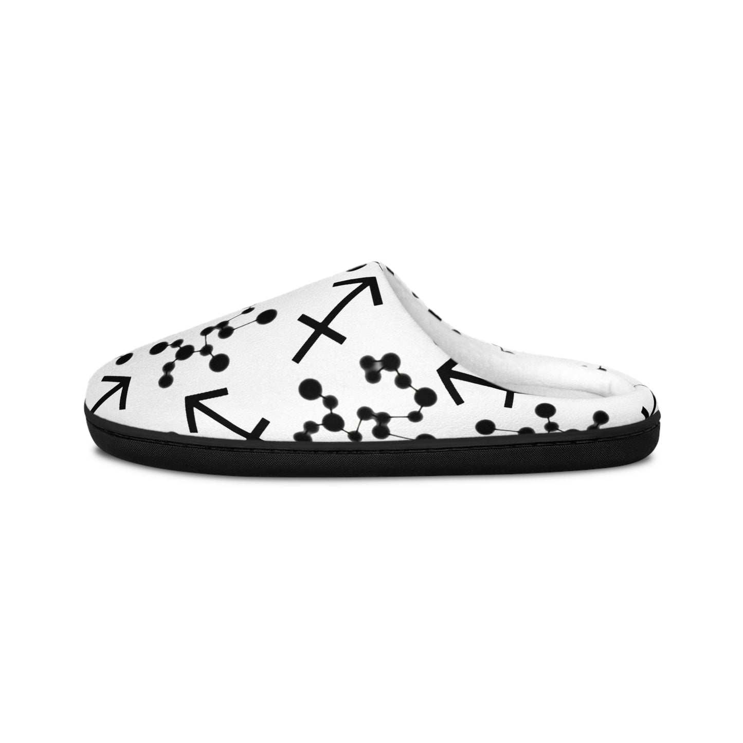 Women's Indoor Slippers, Sagittarius Zodiac Sign