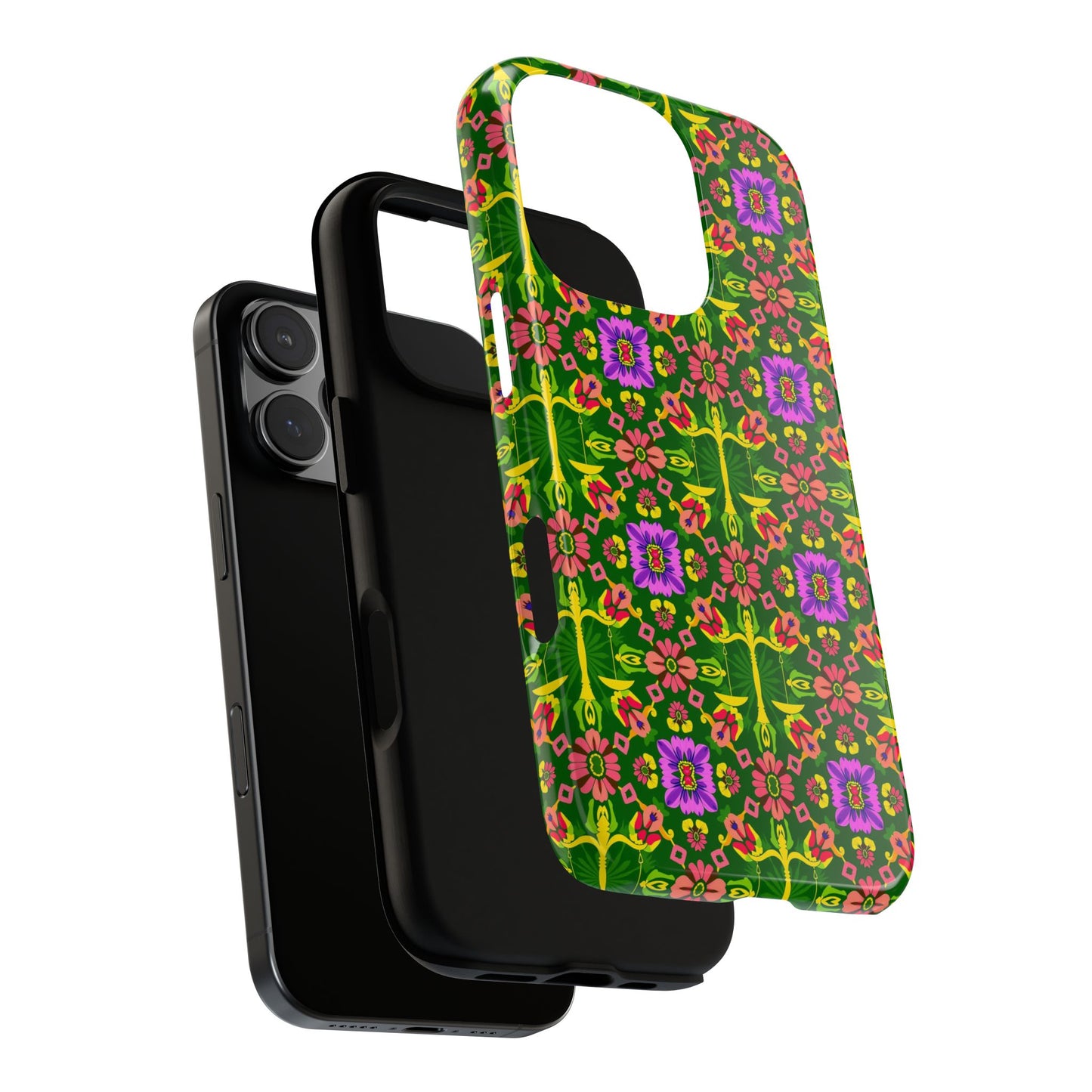 Tough Cases, Libra, Zodiac, Flower Pattern