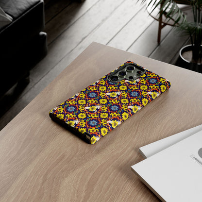 Tough Cases, Aquarius, Zodiac v3, Flower Pattern