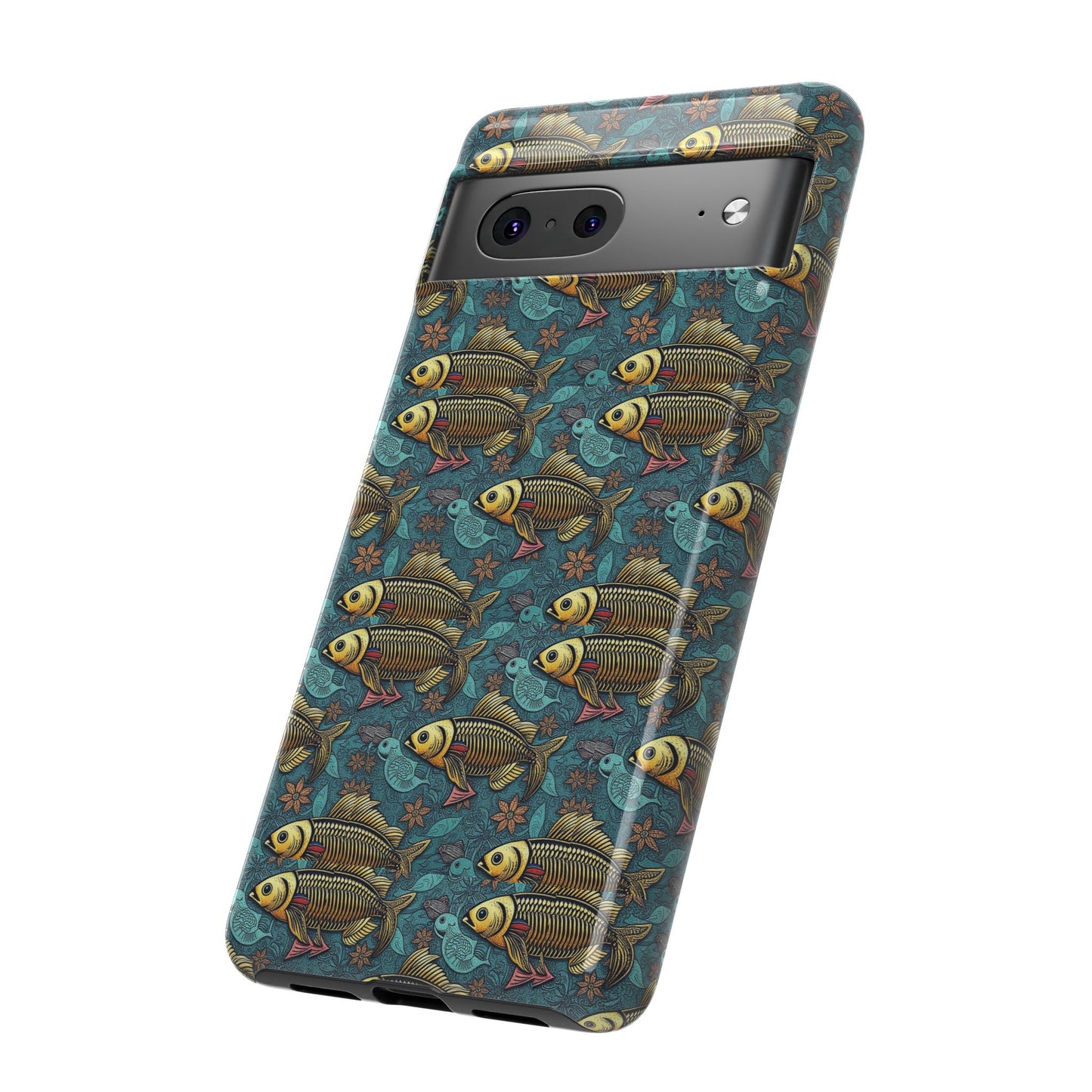 Tough Cases, Pisces, Zodiac v1, Metal Pattern