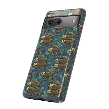 Tough Cases, Pisces, Zodiac v1, Metal Pattern