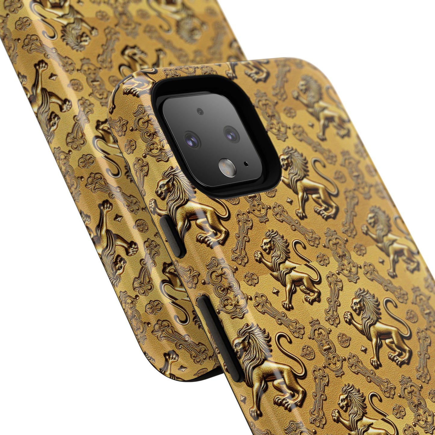 Tough Cases, Leo, Zodiac, Metal Pattern
