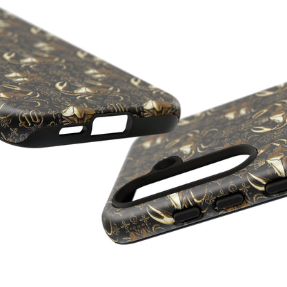 Tough Cases, Cancer, Zodiac, Metal Pattern